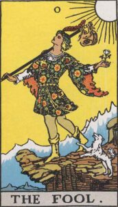 The Card meaning the Fool