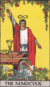 Card meaning the magician