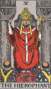 The Card Meaning Hierophant