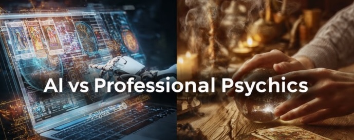 AI vs Professional Psychics